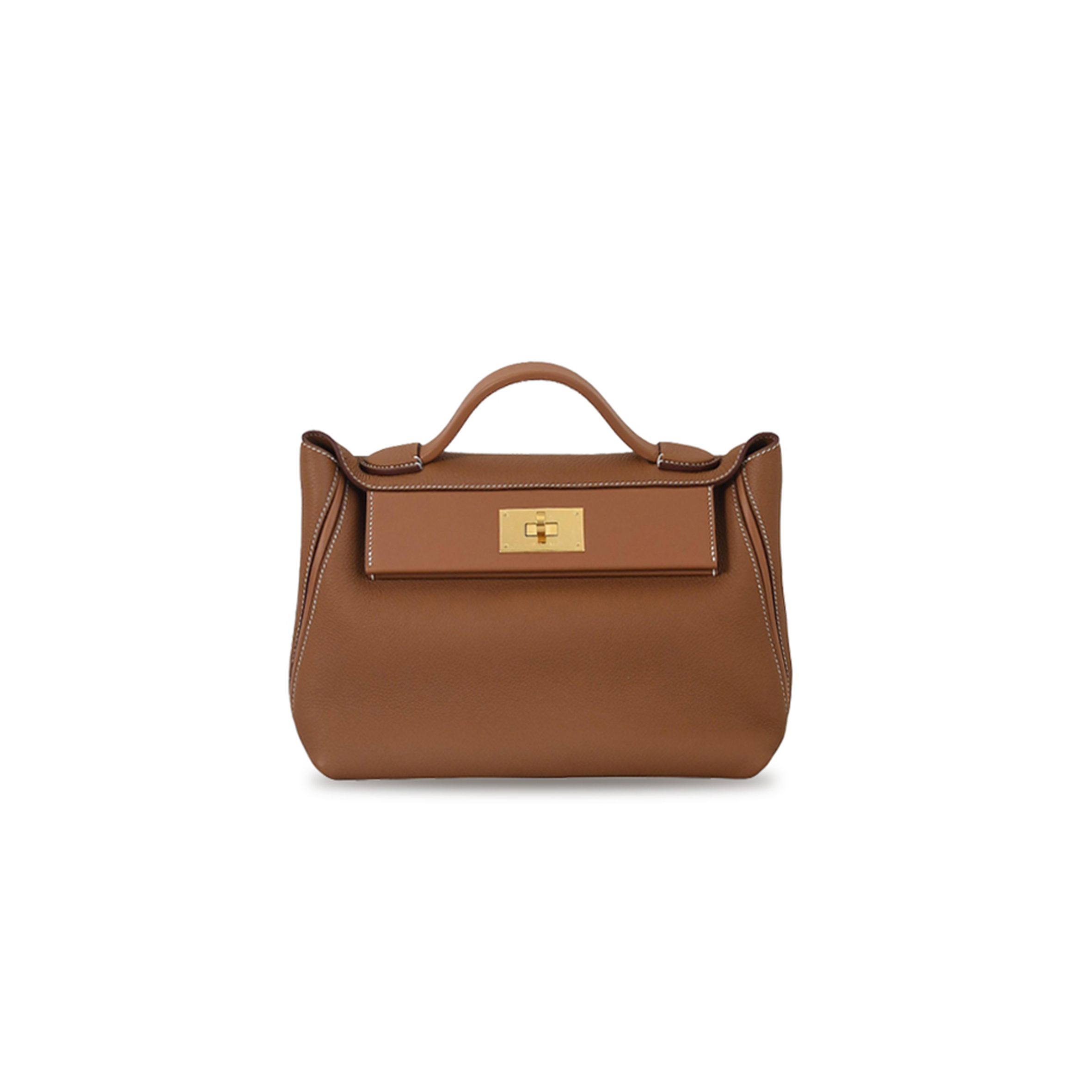 HERMÈS 2424 29 GOLD HARDWARE GOLD (21*16*11cm) 